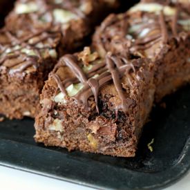Chocolate Coconut Caramel Bars - Recipe photo by bakerita