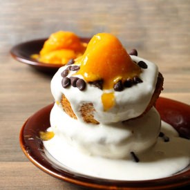 Mango Sponge Cake - Recipe photo by Flavors of Mumbai