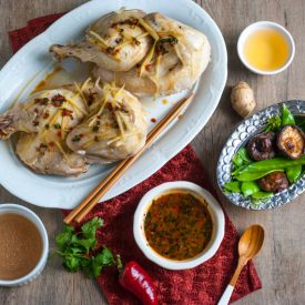 Chinese Steamed Chicken - Recipe photo by flying fourchette