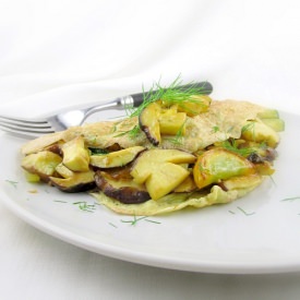 Mushroom Omelet - Recipe photo by rise and shine