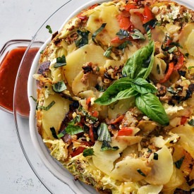 Spanish Tortilla - Recipe photo by The Foodie Couple