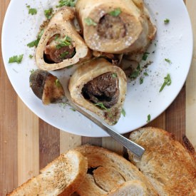 Roasted Bone Marrow - Recipe photo by rsmacaalay