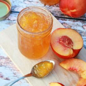 Nectarine Vanilla Bean Jam - Recipe photo by myfriendsbakery