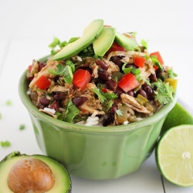 Slow Cooker Salsa Verde Chicken - Recipe photo by Comfort of Cooking