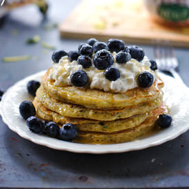 Zucchini Pancakes - Recipe photo by pinchofyum