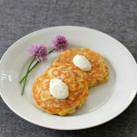 Corn Fritters - Recipe photo by Ellevild Madblog