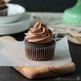 Simply Perfect Chocolate Cupcakes - Recipe photo by Baking a Moment