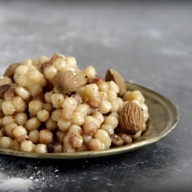 Sweet Pastasotto with Fregola Sarda - Recipe photo by Food with a View