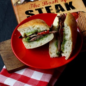 Flat Iron Steak Sandwich - Recipe photo by mangotomato