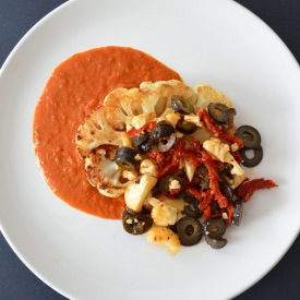 Cauliflower Steaks - Recipe photo by Grumpy When Hungry