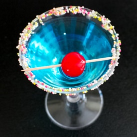 Blue Monday Cocktail - Recipe photo by bespoke-bride