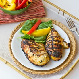 Garlic Mustard Chicken - Recipe photo by tastesoflizzyt