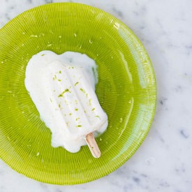 Spicy Coconut Lime Popsicles - Recipe photo by kitchenette
