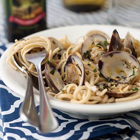 Spaghetti with Clams - Recipe photo by tideandthyme