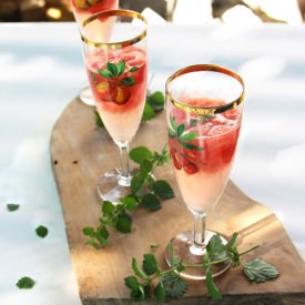 Watermelon Aperitif - Recipe photo by profumodimamma