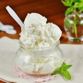 Coconut Ice Cream - Recipe photo by thekitchenismyplayground