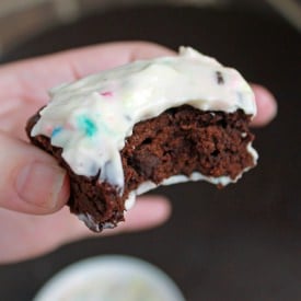 Brownies and Cake Batter Dip - Recipe photo by kellzvb