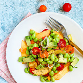 Summer Vegetable Ceviche - Recipe photo by jchongstudio