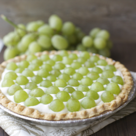 Grape Tart - Recipe photo by Pilarh