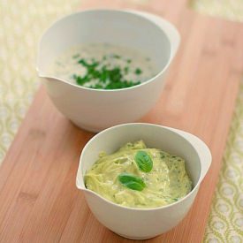 Two Easy Dips - Recipe photo by Ellevild Madblog