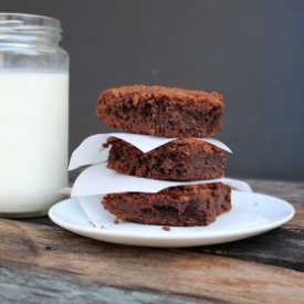 Chocolate Chocolate Fudge Brownies - Recipe photo by thesaltykitchen