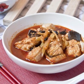Teochew Spicy Stingray Stir-Fry - Recipe photo by Hungry PeePor