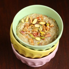 Baklava Steel-Cut Oats - Recipe photo by TheVietVegan