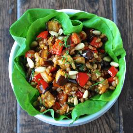 Tunisian Spiced Wheat Berry Salad - Recipe photo by drumbeets