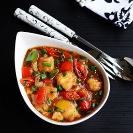 Chilli Paneer Gravy - Recipe photo by Raks Kitchen