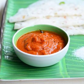 Onion Tomato Chutney - Recipe photo by Raks Kitchen