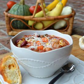 Farmers Market Minestrone Soup - Recipe photo by LemonyThyme