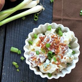 Bacon Horseradish Red Potato Salad - Recipe photo by Rachel Ballard