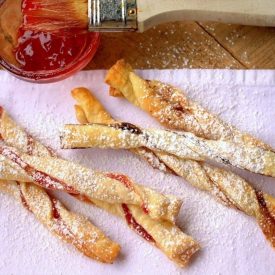 Pastry Twists - Recipe photo by Domestically Blissful