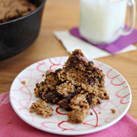 Apple, Walnut, Chocolate Chip Cake - Recipe photo by thespeckledpalate