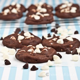 Chewy Chocolate Triple Cookies - Recipe photo by chewoutloud