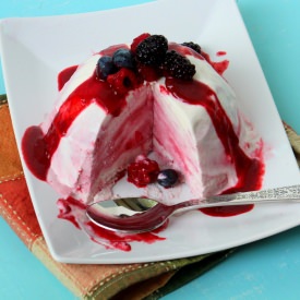 Berry Medley Bombe - Recipe photo by manilaspoon