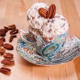 Maple Butter Pecan Ice Cream - Recipe photo by Ice Cream Unicorn