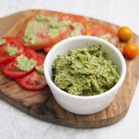 Fresh Basil Pesto - Recipe photo by Country Spoon
