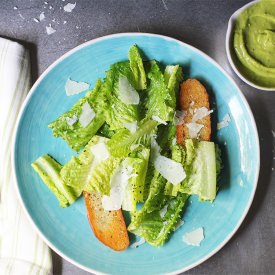 Avocado Caesar Salad - Recipe photo by Kitchen Konfidence