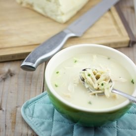 Avgolemono: Lemon Soup With Chicken - Recipe photo by lemonandolives