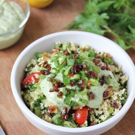 Mediterranean Bowl - Recipe photo by luminousvegans