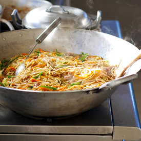 Filipino Pancit - Recipe photo by pinchofyum
