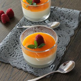 White Chocolate PannaCotta - Recipe photo by Babette23