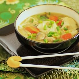 Wor Won Ton Soup - Recipe photo by noshingwiththenolands