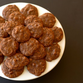 Triple Chocolate Cookies - Recipe photo by FoodFolksandFun