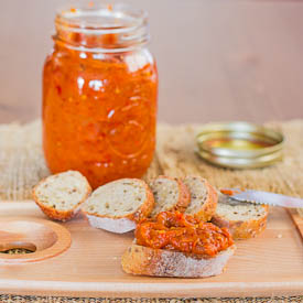 Roasted Eggplant and Pepper Spread - Recipe photo by jocooks