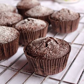 Vegan Chocolate Cupcakes - Recipe photo by bakingyummies