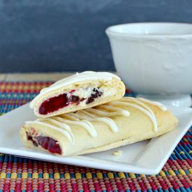 Raspberry Chocolate Chip Rolls - Recipe photo by BruCrewLife