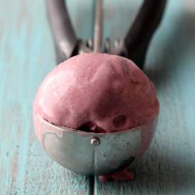 Black Raspberry Ice Cream - Recipe photo by bakedbyrachel