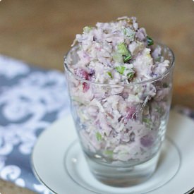 Bacon Parmesan Ranch Potato Salad - Recipe photo by ThePinningMama